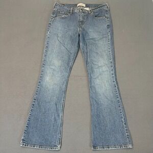 Signature Levi Strauss Women's Size 10 Bootcut Jeans 33W 31L Blue VTG Y2K‎ Faded